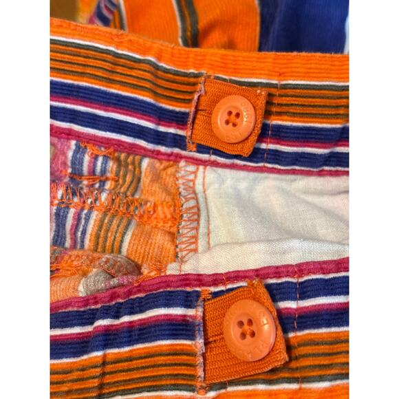 Girls Children's Place Corduroy Bright Mult Color Adjustable Waist Skirt Size 8 - Picture 4 of 4